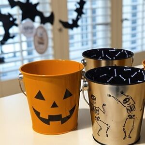 Halloween Boo Bucket stuffed wCrystals and More.